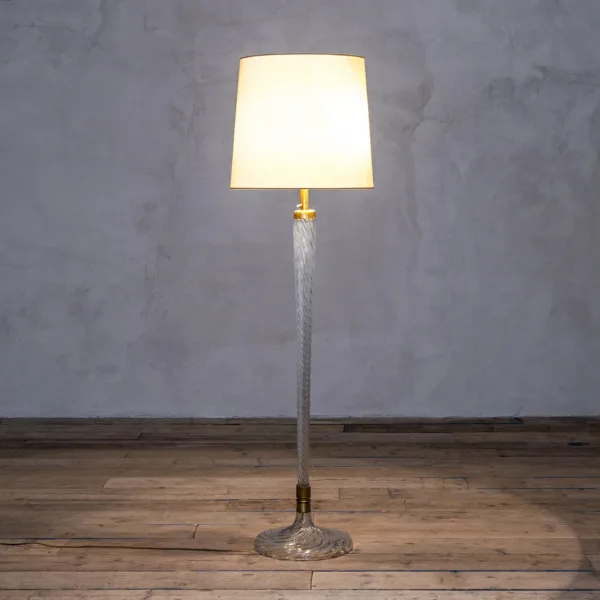 Lampada da terra mod. 529 di Carlo Scarpa per Venini