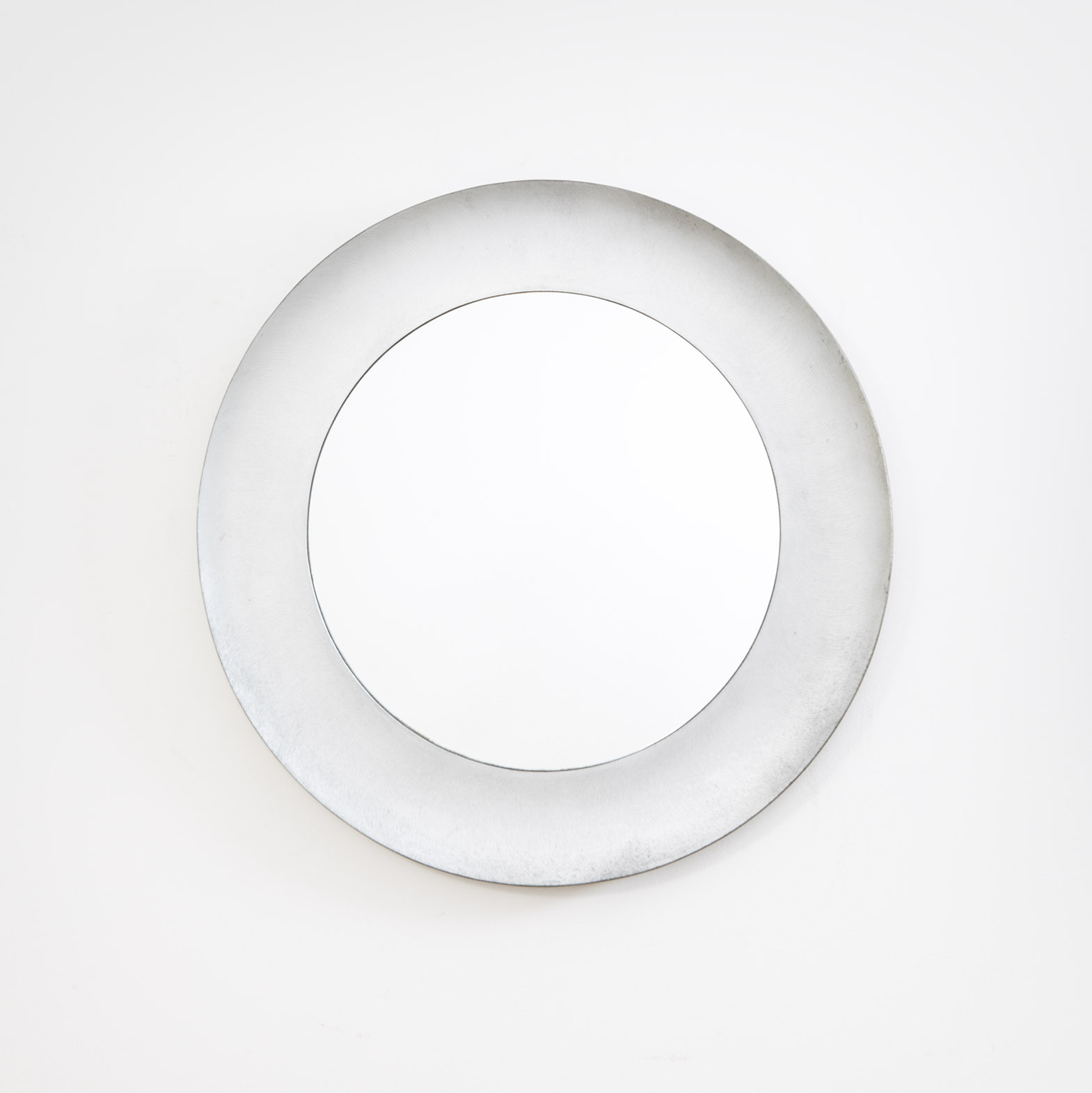 Specchio circolare in alluminio di Burchiellaro