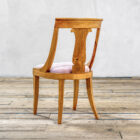 VENDUTO - Set di dieci sedie BBPR in legno e tessuto
