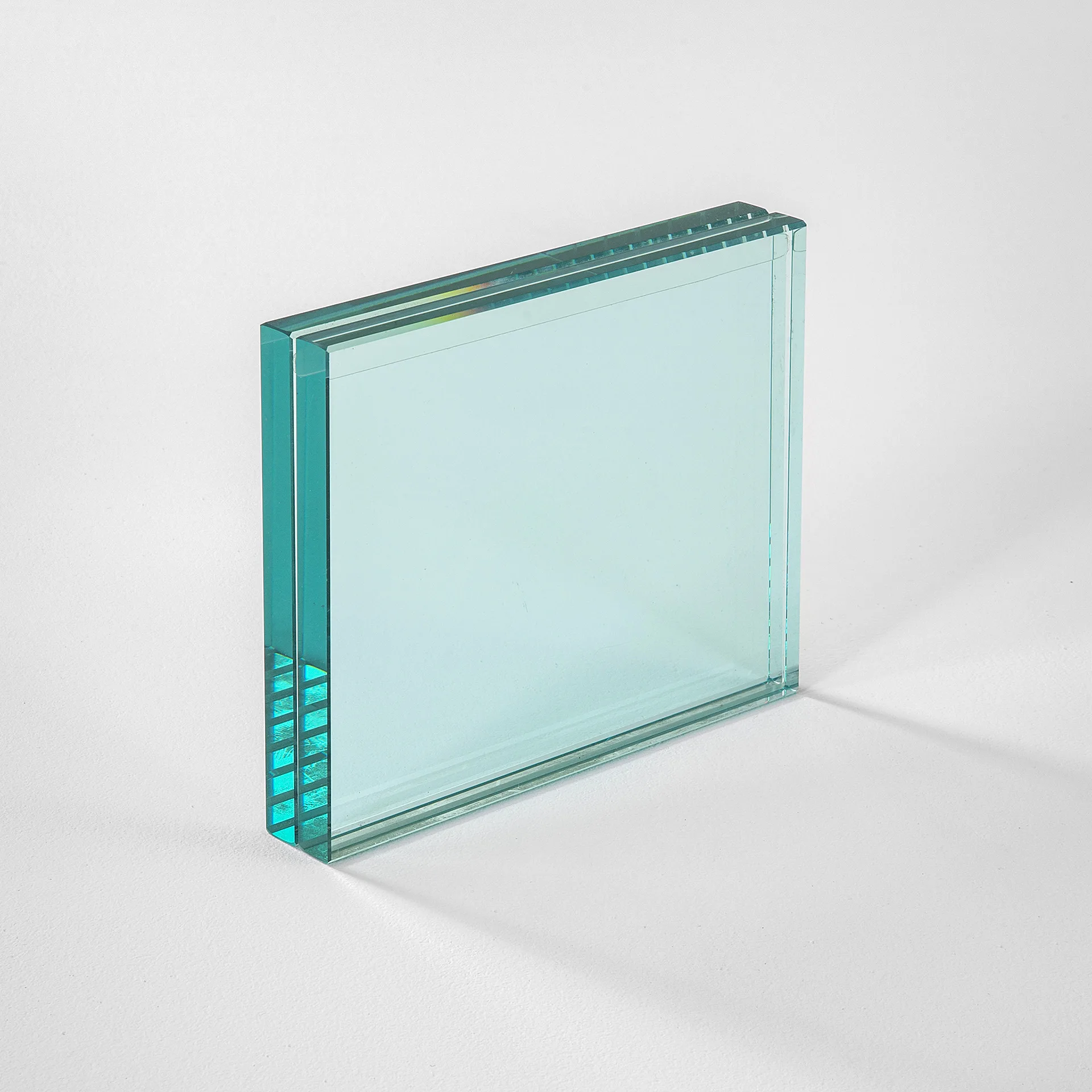 Cornice portafoto in cristallo molato per Fontana Arte