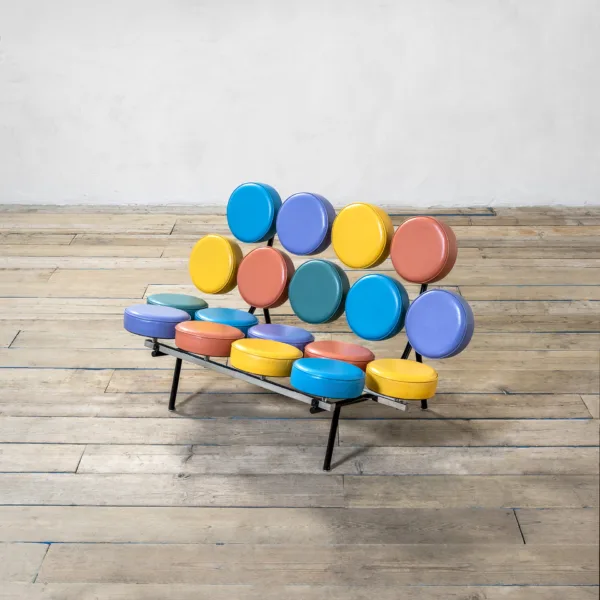 VENDUTO- Divano modello Marshmallow di George Nelson per Vitra