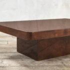 Tavolo basso in legno di Aldo Tura