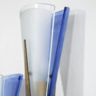 Coppia di appliques blu di Max Ingrand per Fontana Arte