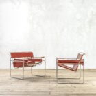 Coppia di poltrone mod. Wassily di Marcel Breuer per Gavina