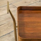 Carrello in legno di Angelo Ostuni, 1960