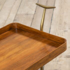 Carrello in legno di Angelo Ostuni, 1960