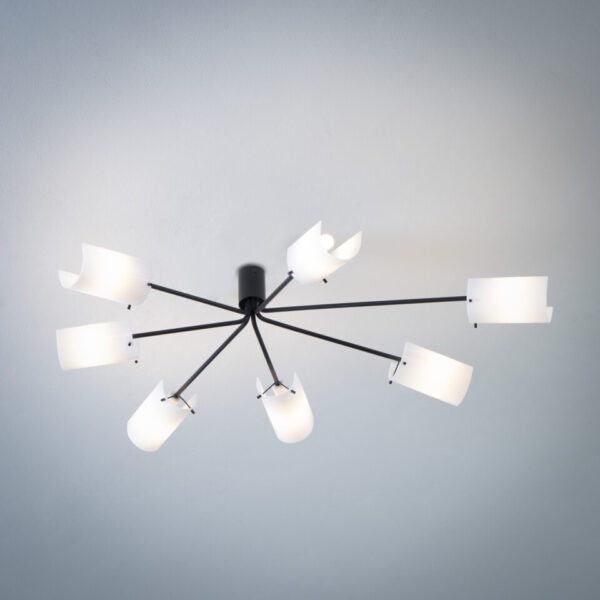 Lampada a sospensione mod. 178 NT di Gino Sarfatti per Arteluce