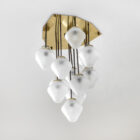 Lampada a sospensione 13 luci Stilnovo, 1955
