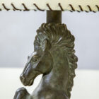 Lampada da tavolo in bronzo di Riccardo Scarpa