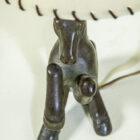Lampada da tavolo in bronzo di Riccardo Scarpa