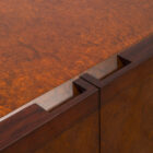 Credenza in legno e marmo di Romeo Rega