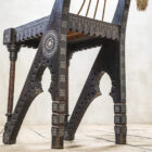 Sedia in legno di Carlo Bugatti, 1900