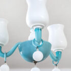 Lampadario mod. 5523 di Gio Ponti per Venini
