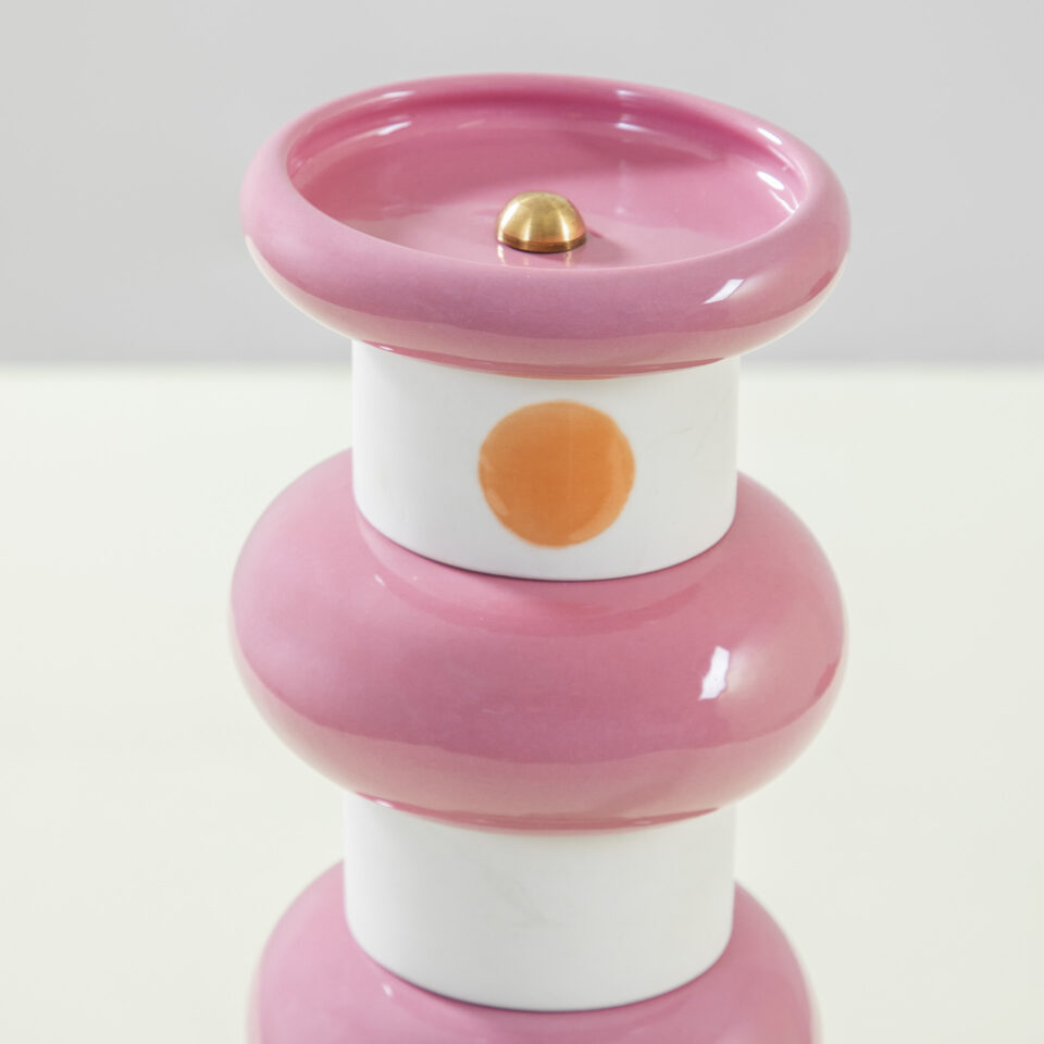 Totem di Ettore Sottsass per Bitossi