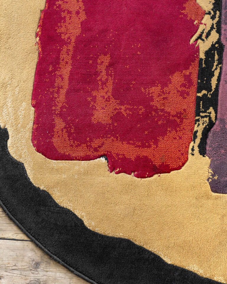 Tappeto circolare di Andy Warhol per Sphinx