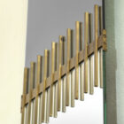 Grande specchio da parete di Ettore Sottsass per Santambrogio & De Berti