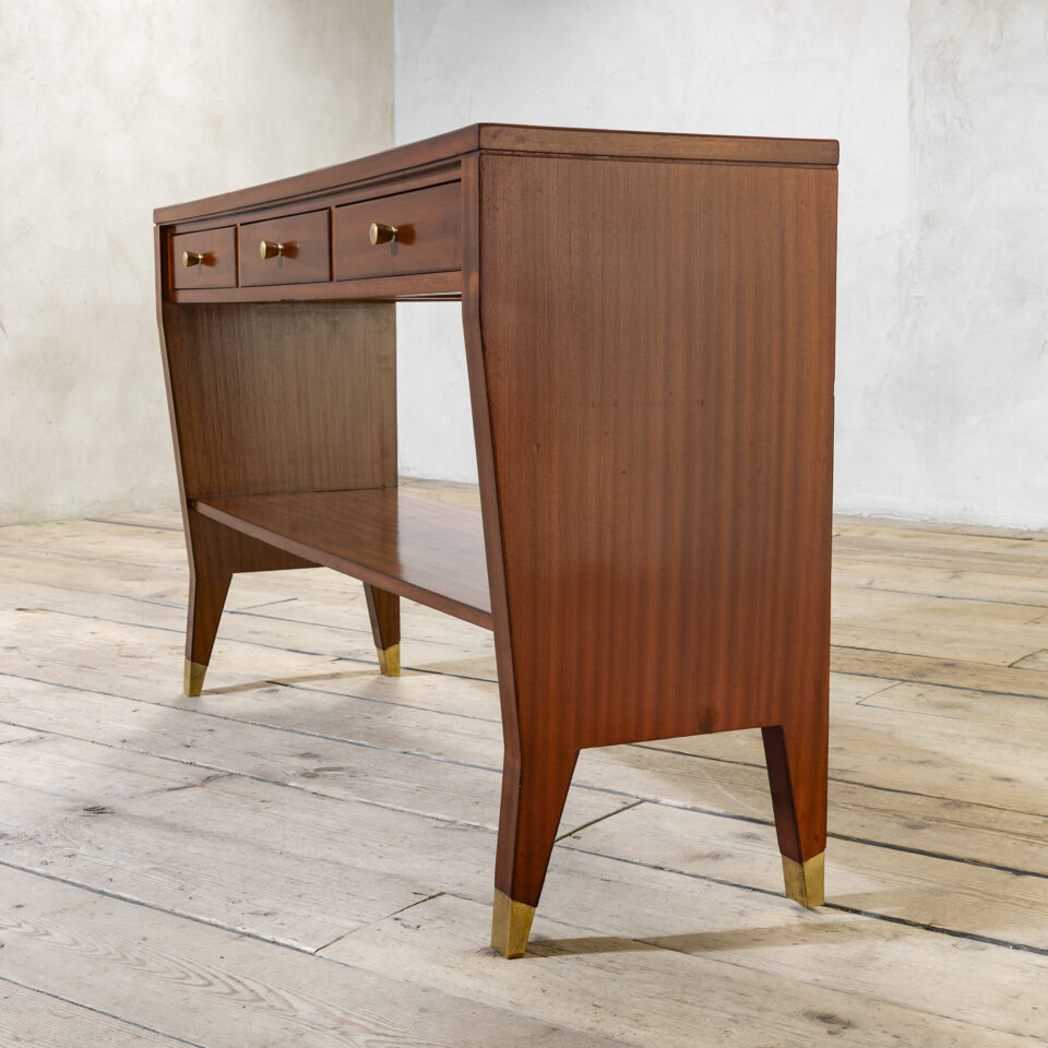 Consolle con tre cassetti di Gio Ponti