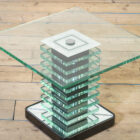 Tavolino in cristallo di Pietro Chiesa per Fontana Arte