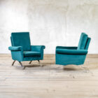Coppia di poltrone mod. 875 di Ico Parisi per Cassina