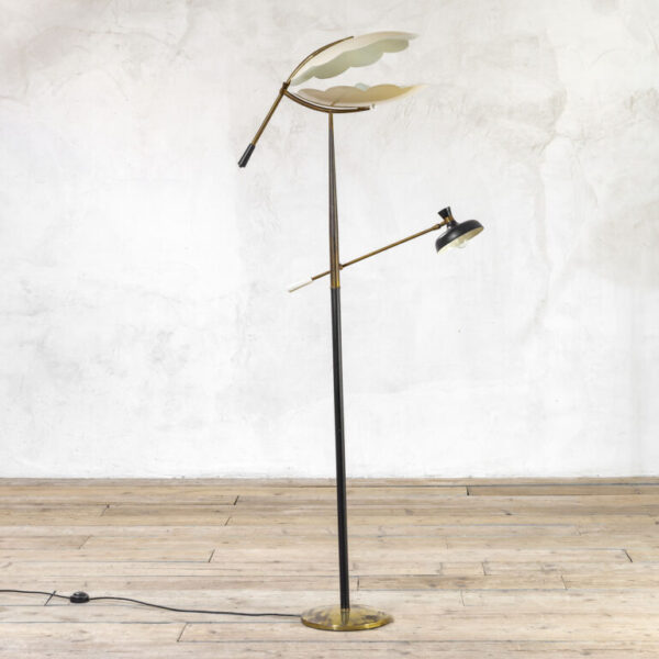 Lampada da terra attribuita ad Angelo Lelii per Arredoluce
