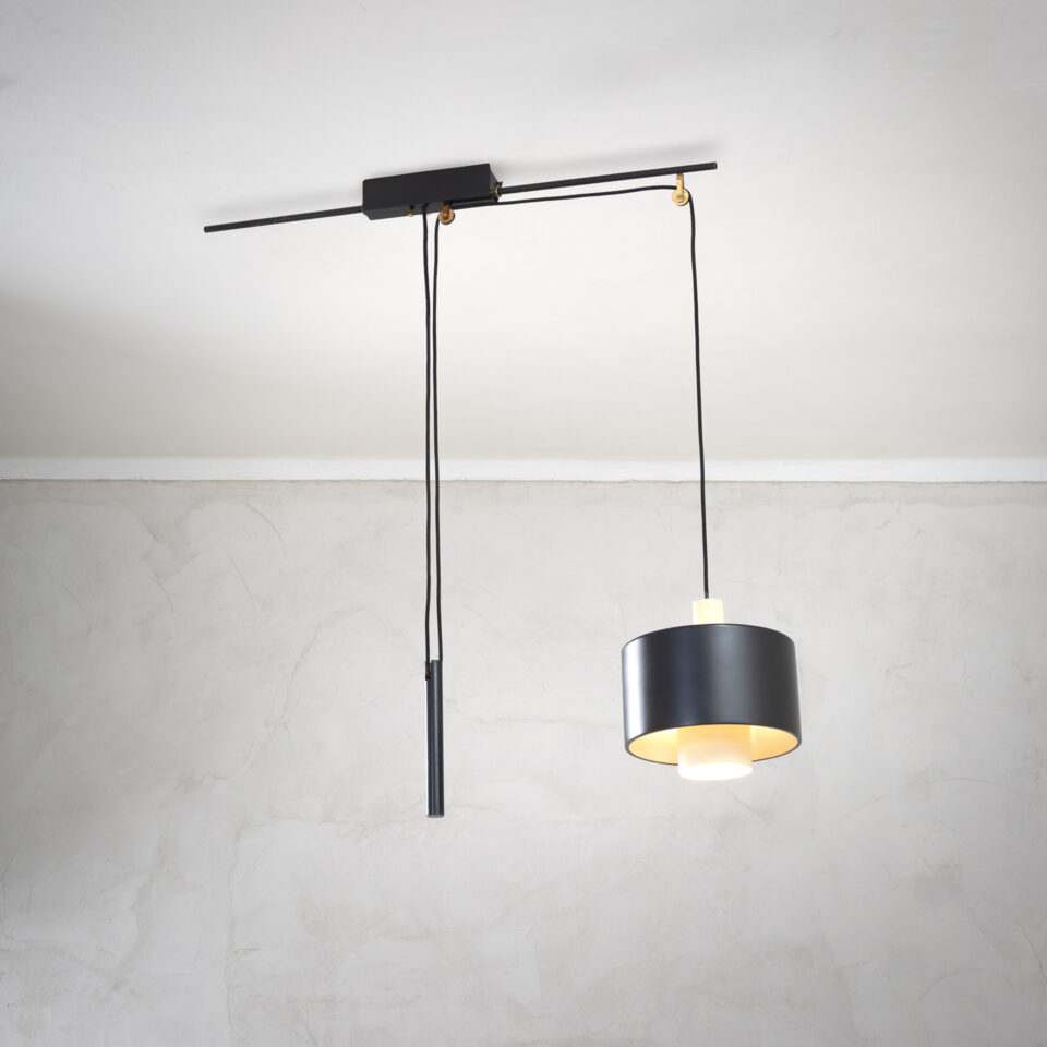 Lampada a sospensione mod. 2061 di Gaetano Sciolari per Stilnovo