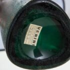 Lampada da tavolo in vetro e tessuto di Paolo Venini