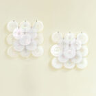 Coppia di applique in vetro di Murano di Carlo Nason per Mazzega