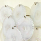 Coppia di applique in vetro di Murano di Carlo Nason per Mazzega