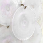 Coppia di applique in vetro di Murano di Carlo Nason per Mazzega