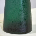 Lampada da tavolo in vetro e tessuto di Paolo Venini