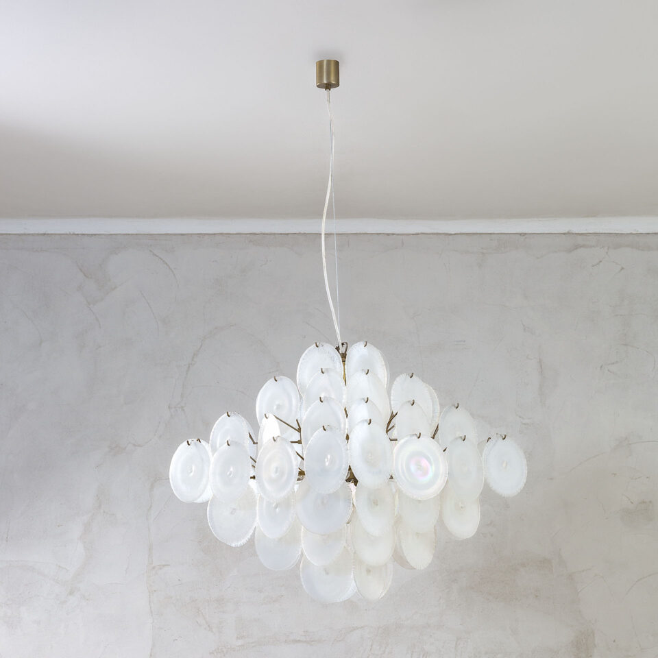 Lampada a sospensione di Carlo Nason per A. V. Mazzega Lampada a sospensione di Carlo Nason per A. V. Mazzega