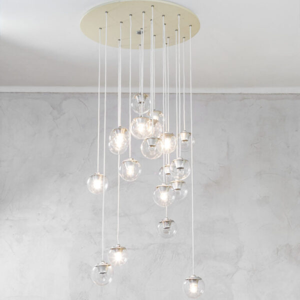 Lampada a sospensione mod. 2095/20 di Gino Sarfatti per Arteluce