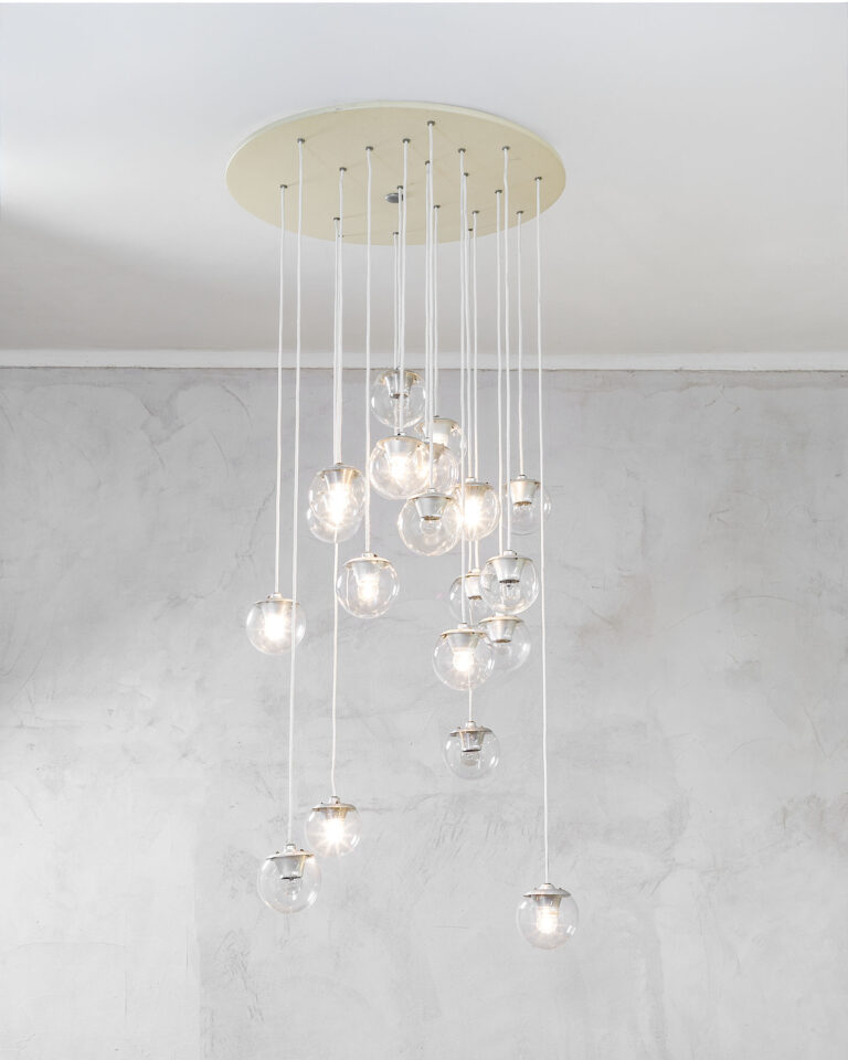 Lampada a sospensione mod. 2095/20 di Gino Sarfatti per Arteluce Lampada a sospensione mod. 2095/20 di Gino Sarfatti per Arteluce