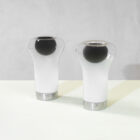 Coppia di lampade da tavolo mod. Saffo di Angelo Mangiarotti Coppia di lampade da tavolo mod. Saffo di Angelo Mangiarotti