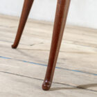 Tavolino con piano in cristallo di Osvaldo Borsani