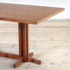 Tavolo da pranzo in legno di Ilmari Tapiovaara