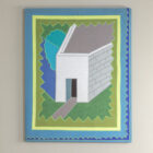 Raro Arazzo mod. Winter Day di Ettore Sottsass