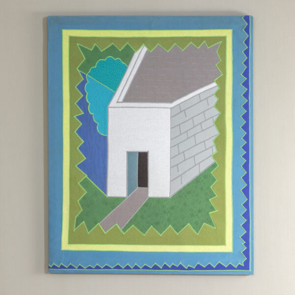 Raro Arazzo mod. Winter Day di Ettore Sottsass