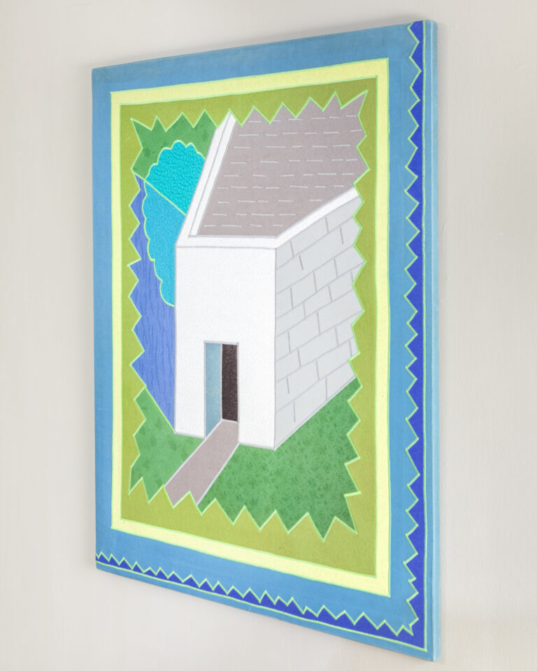 Raro Arazzo mod. Winter Day di Ettore Sottsass