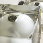 Coppia di applique mod. Cubosfera di Alessandro Mendini