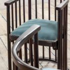 Coppia di sedie in legno di Josef Hoffmann per J & J Kohn Coppia di sedie in legno di Josef Hoffmann per J & J Kohn