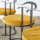 Set di 8 sedie mod. P4 Catilina di Luigi Caccia Dominioni per Azucena