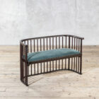 Panca in legno di Josef Hoffmann per J & J Kohn Panca in legno di Josef Hoffmann per J & J Kohn