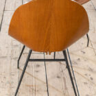 Set di quattro sedie in legno di Carlo Ratti