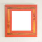 Specchio con cornice in legno di Ettore Sottsass per Poltrona