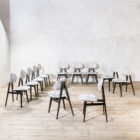 Set di 12 sedie mod. S12 di Ettore Sottsass per Poltronova Set di 12 sedie mod. S12 di Ettore Sottsass per Poltronova