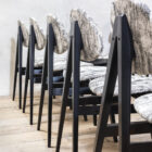 Set di 12 sedie mod. S12 di Ettore Sottsass per Poltronova Set di 12 sedie mod. S12 di Ettore Sottsass per Poltronova