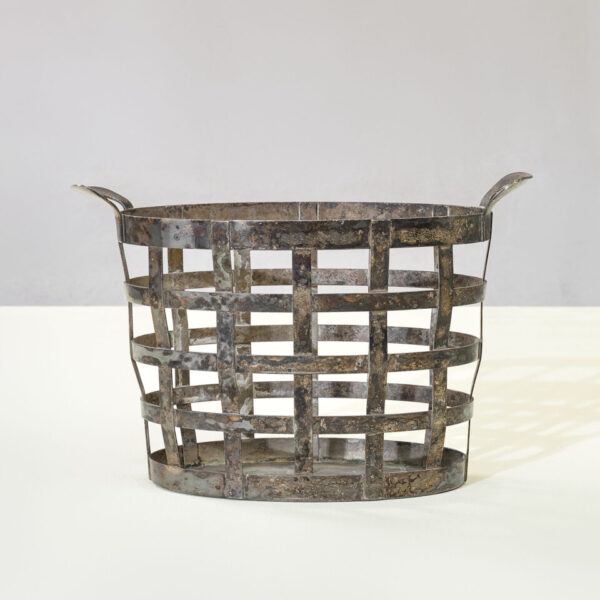 Cesta in metallo di Gio Ponti per Krupp