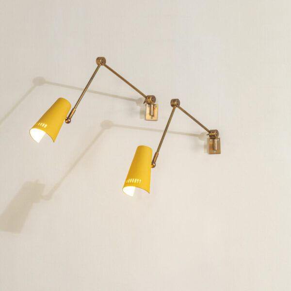 Coppia di lampade a parete Stilnovo