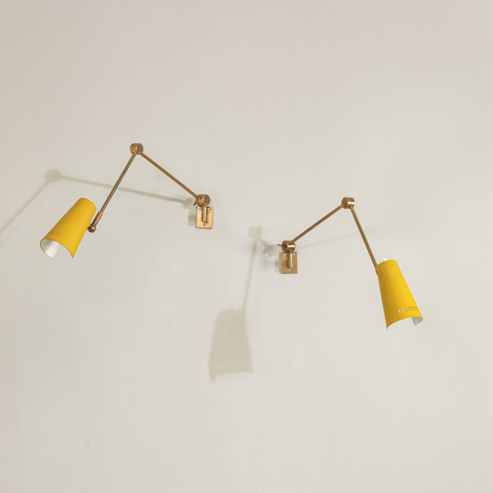 Coppia di lampade a parete Stilnovo Coppia di lampade a parete Stilnovo